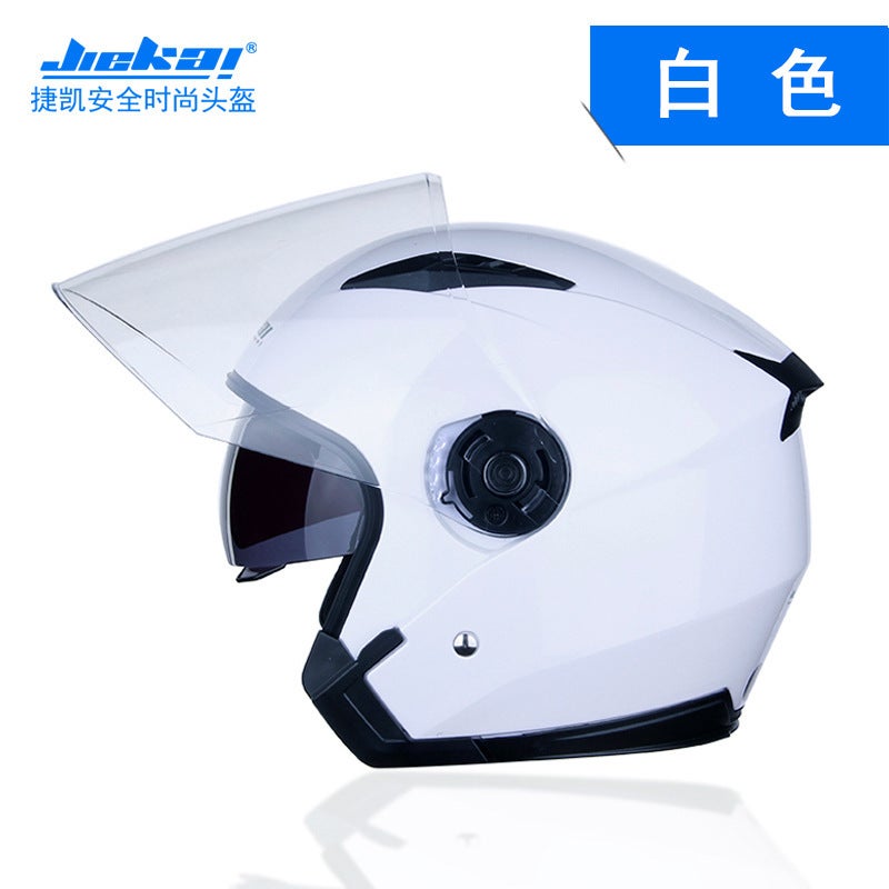 Electric Car Helmet Half-Helmet Four-Season General-Purpose Men'S And Women'S Half-Covered Helmet ( Model) - Image 3